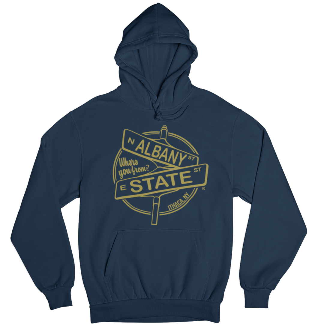 Customizable Cross Streets - Hoodie